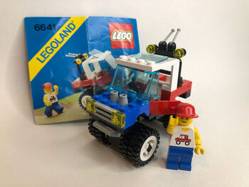 6641 4-Wheelin truck, Lego 6641, DutchRetroBricks, Town