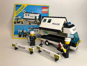 6676 Mobile command unit, Lego 6676, DutchRetroBricks, Town