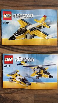 6912 3-in-1-Modell - Jagdflugzeug, Hubschrauber, Speedboot, Lego 6912, Cris, Creator, Wünnewil