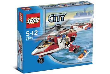 [7903] CITY Rescue Helicopter, Lego 7903, Eric, City, Coomera