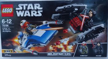 A-Wing vs TIE Silencer Microfighers, Lego 75196, oldcitybricks.com.au, Star Wars, Dubbo