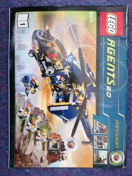 Aerial Defence Unit, Lego 8971, Jeremy, Agents, Reading