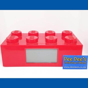 Alarm Clock, Brick 2 x 4 – Red, Lego CT46052, Dee Dee's - Little Shop of Blocks (Dee Dee's - Little Shop of Blocks), Diverses, Johannesburg