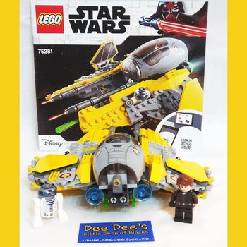 Anakin’s Jedi Interceptor, Lego 75281, Dee Dee's - Little Shop of Blocks (Dee Dee's - Little Shop of Blocks), Star Wars, Johannesburg