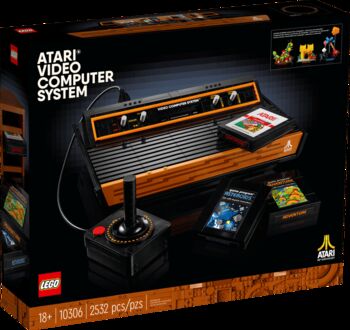 Atari Video Computer System - 50th anniversary Atari 1977, Lego 10306, Elsa, Exklusiv, ALBERTON