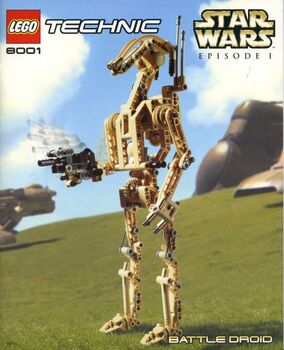 Battle Droid, Lego 8001, Ralph, Star Wars, Grabouw