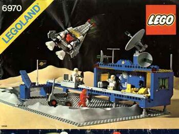 Beta-1 Command Base Classic Space, Lego 6970, OtterBricks, Space, Pontypridd