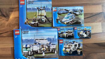 Grosses Polizei Einsatzwagen & Polizeiautos & Hubschrauber, Lego 7235 7236 7245 7741 7743, Cris, City, Wünnewil