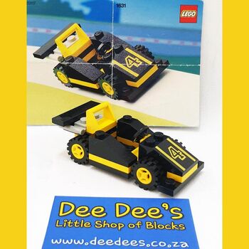 Black Racer, Lego 1631, Dee Dee's - Little Shop of Blocks (Dee Dee's - Little Shop of Blocks), Town, Johannesburg