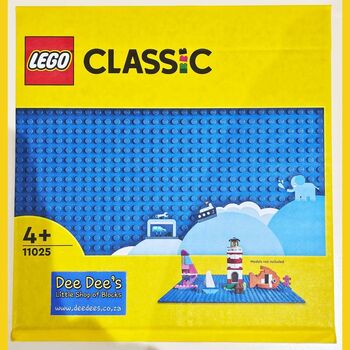 Blue Baseplate, Lego 11025, Dee Dee's - Little Shop of Blocks (Dee Dee's - Little Shop of Blocks), Classic, Johannesburg