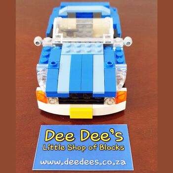 Blue Roadster, Lego 6913, Dee Dee's - Little Shop of Blocks (Dee Dee's - Little Shop of Blocks), Creator, Johannesburg