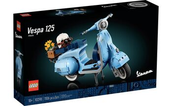 Blue Vespa 125, Lego, Dream Bricks (Dream Bricks), Creator, Worcester