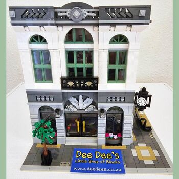 Brick Bank, Lego 10251, Dee Dee's - Little Shop of Blocks (Dee Dee's - Little Shop of Blocks), Modular Buildings, Johannesburg