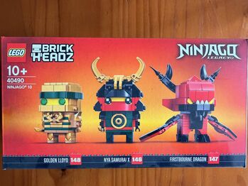 Brick Headz, Lego 40490, Joe, NINJAGO, Centurion