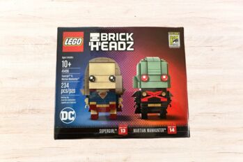 Brickheadz 2017 (41496): Supergirl & Martian Manhunter San Diego Comic-Con 201, Lego 41496, Dennie M., BrickHeadz, Perpignan