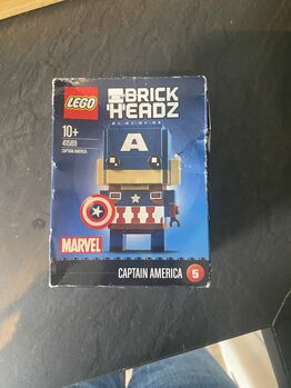 Brickheadz captain America, Lego, Kayleigh , BrickHeadz, Liverpool
