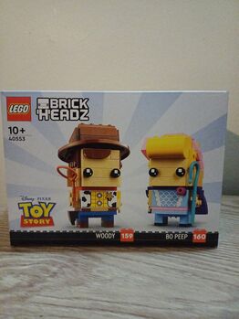 Brickheadz Toy Story Woody and Bo Peep, Lego 40553, Settie Olivier, Cars, Garsfontein 