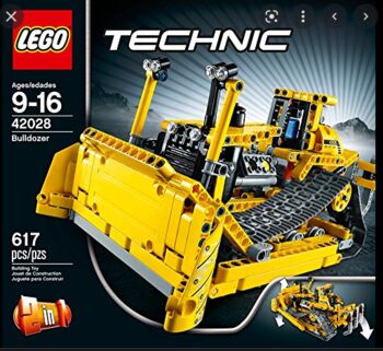 Bull Dozer, Lego 42028, Sean, Technic, Randburg, Johannesburg