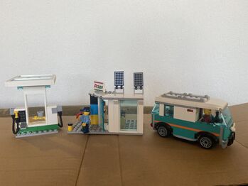 Camper mit Tankstelle, Lego, Luan, City, Schwyz 