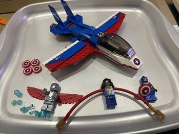 Captain America jet pursuit, Lego 76076, Karen H, Super Heroes, Maidstone