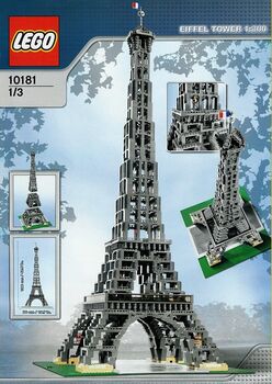 Classic Eiffel Tower, Lego 10181, Dream Bricks (Dream Bricks), Sculptures, Worcester