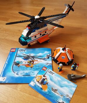 Coast Guard Helicopter & Life Raft, Lego 7738, Roger, City, Pfyn