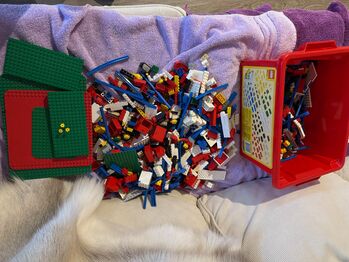 Konvolut 70-er 4kg mit alten Anleitungen und Box, Lego, Iris Bergmann, other, Albbruck