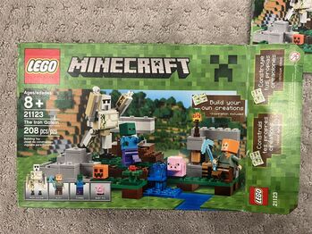 Complete Lego Minecraft The Iron Golem, Lego 21123, Rowen Pelley, Minecraft, Oshawa