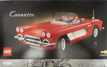 CORVETTE car, Lego 10321, Eddie Cik, Cars, Boksburg