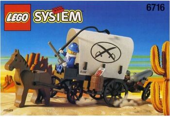 Covered Wagon + extra figures and pieces, Lego 6716, Kelvin, Western, Cape Town