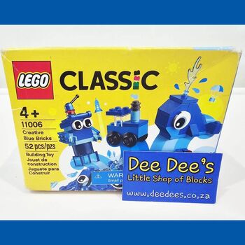 Creative Blue Bricks, Lego 11006, Dee Dee's - Little Shop of Blocks (Dee Dee's - Little Shop of Blocks), Classic, Johannesburg