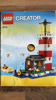 CREATOR 5770 3-in-1-Modell – Leuchtturm, Bootshaus, Rettungsboot, Lego 5770, Cris, Creator, Wünnewil