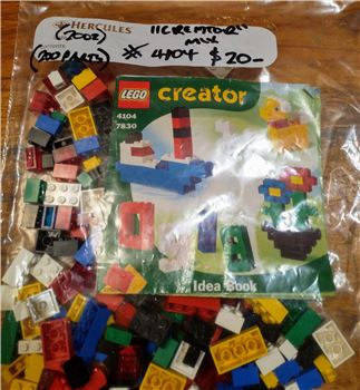 Creator block mix 200 bricks, Lego 7830, John kerr, Creator, GROVEDALE