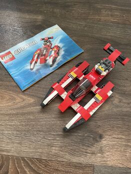 Creator propellor plane, selling with no box, propella plane set only with instruction booklet, Lego 31047, Lou, Creator, Reading
