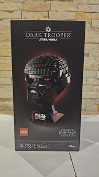 Dark Trooper Helmet, Lego 75343, Plastic Pixels , Star Wars, Trichardt 