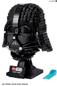 Darth Vader Helmet - Star Wars, Lego 75304, Sergio, Star Wars, Läufelfingen