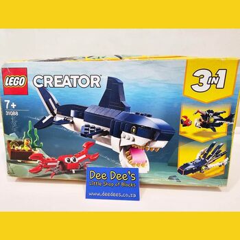 Deep Sea Creatures, Lego 31088, Dee Dee's - Little Shop of Blocks (Dee Dee's - Little Shop of Blocks), Creator, Johannesburg