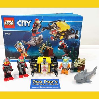 Deep Sea Starter Set, Lego 60091, Dee Dee's - Little Shop of Blocks (Dee Dee's - Little Shop of Blocks), City, Johannesburg