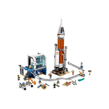 Deep Space Rocket and Launch Control, Lego, Dream Bricks (Dream Bricks), City, Worcester