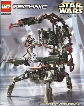 Destroyer Droid, Lego 8002, Ralph, Star Wars, Grabouw
