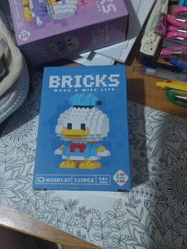 Donald Duck  Bricks, Lego W2601-07, Shanshan, Disney, Singapore