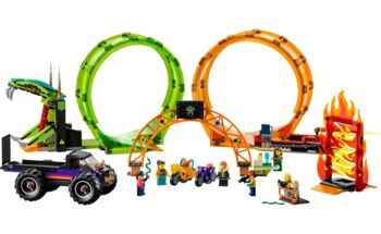 Double Loop Stunt Arena, Lego, Dream Bricks (Dream Bricks), City, Worcester