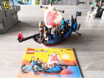 Dragon ship, Lego 6057, Michael, Castle, Pittem