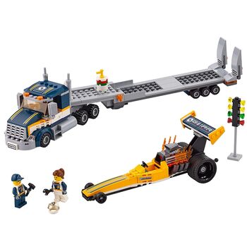 Dragster Transporter, Lego, Dream Bricks (Dream Bricks), City, Worcester