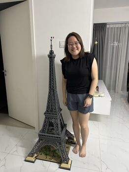 Eiffel Tower, Lego, Esther tan, Universal Building Set, Singapore