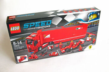 F14 T & Scuderia Ferrari Truck, Lego 75913, Rakesh Mithal, Speed Champions, Fourways 