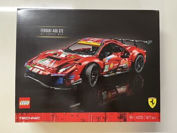 Ferrari 488 GTE AF CORSE #51, Lego 42125, Yvonne Furniss, Technic, Brisbane