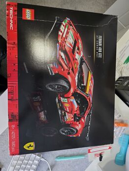 Ferrari 488 GTE “AF Corse #51”, Lego 42125, Andrw Horley (Andrew), Technic, Eastbourne