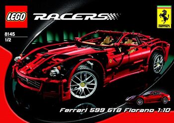 Ferrari 599 GTB Fiorana, Lego, Dream Bricks, Racers, Worcester