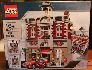 Fire Brigade, Lego 10197, Bloques y Aventuras, Modular Buildings, Zaragoza